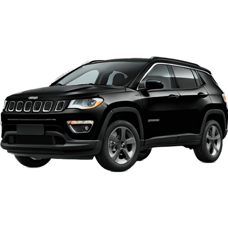 Black jeep compass emoji