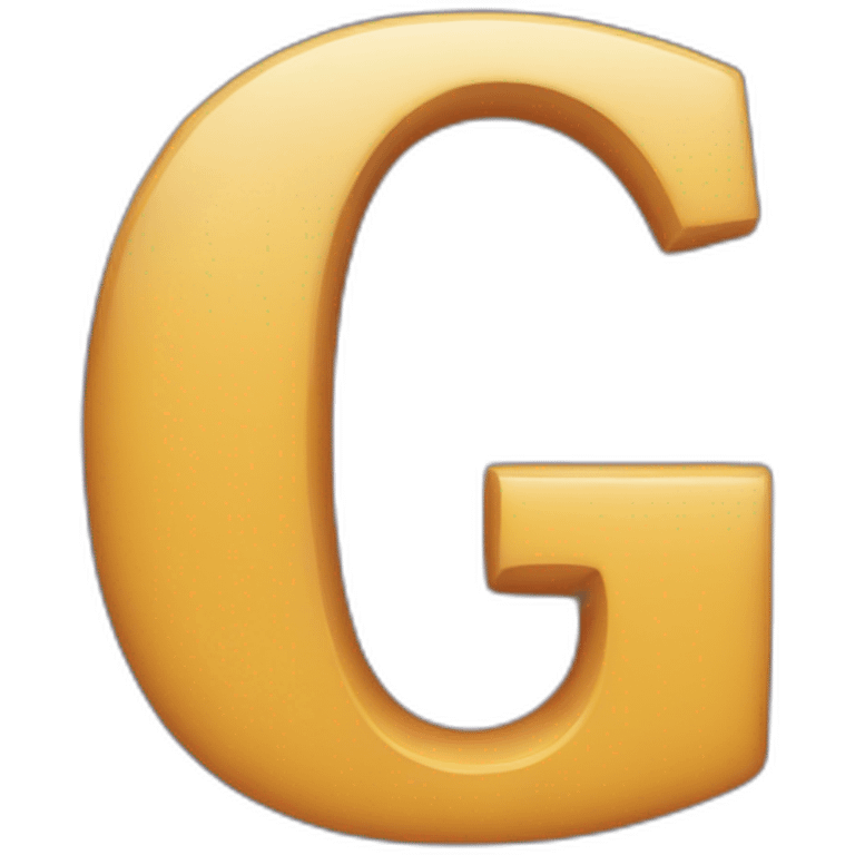 letter G emoji