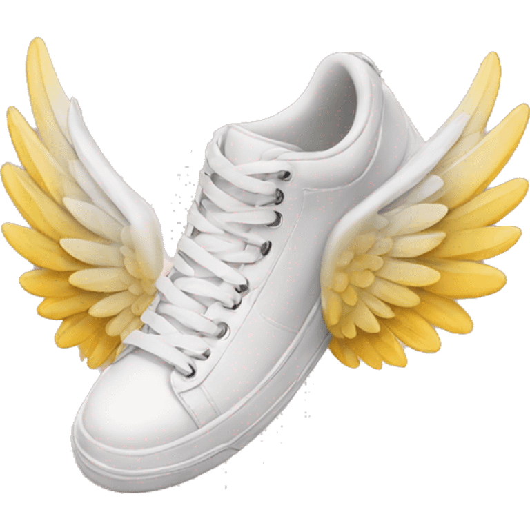 shoe with wings emoji