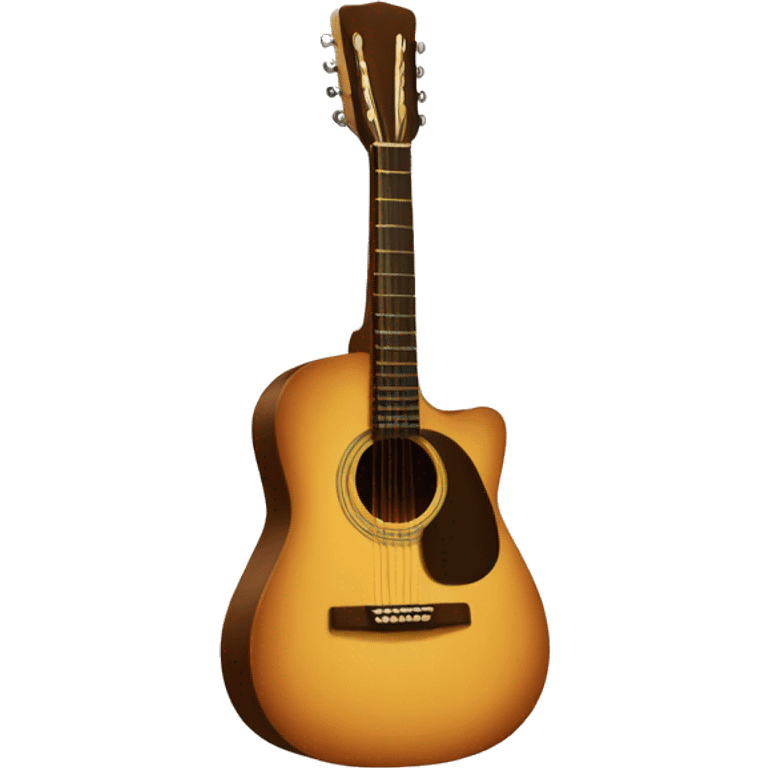 acoustic guitar emoji