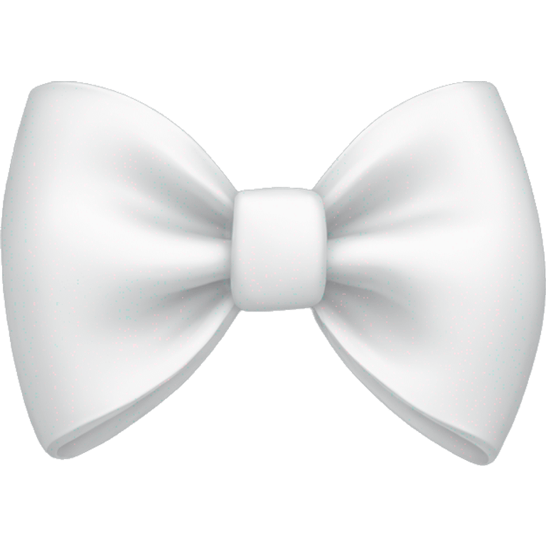 White bow emoji