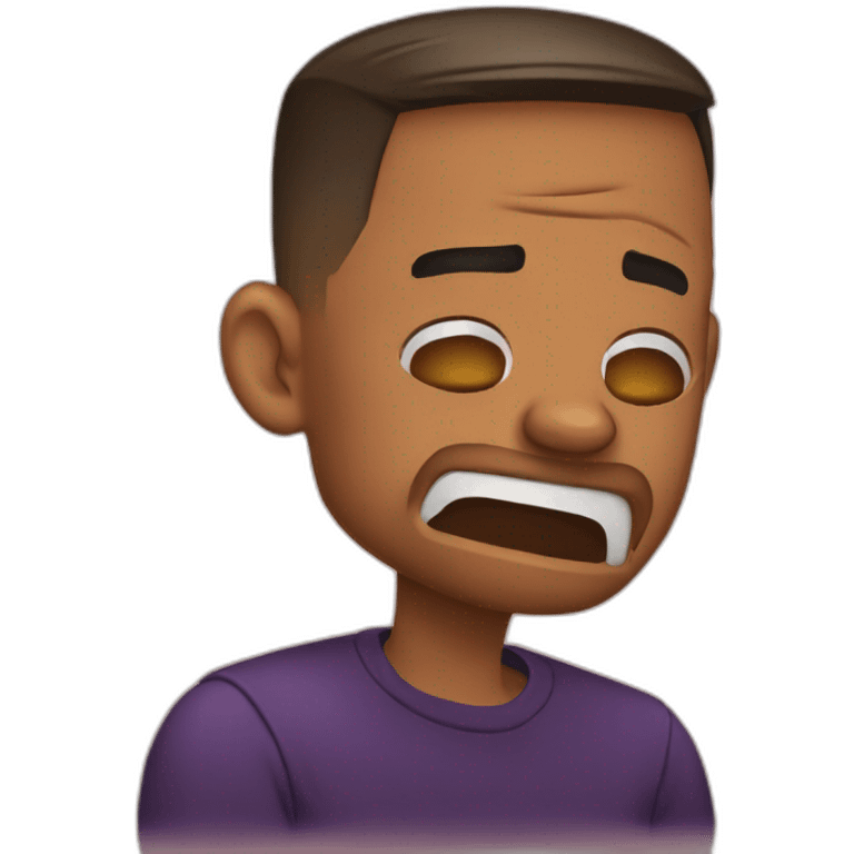 will smith crying emoji