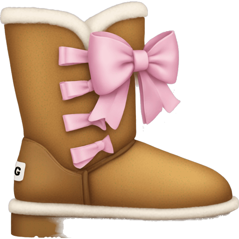 uggs with bows emoji