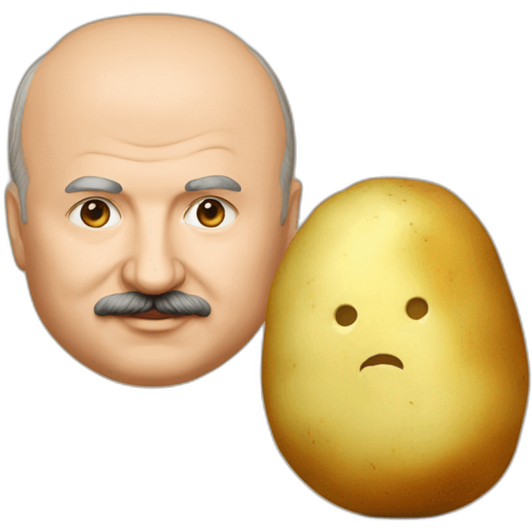 lukashenko and potato emoji