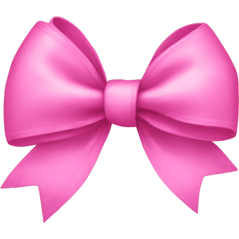 Pink bow  emoji