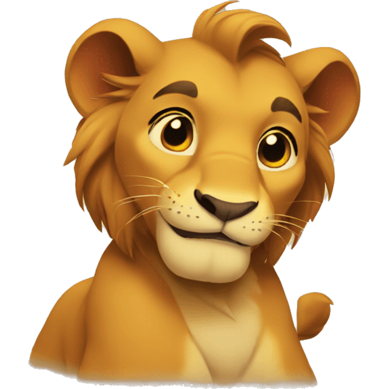 Simba emoji