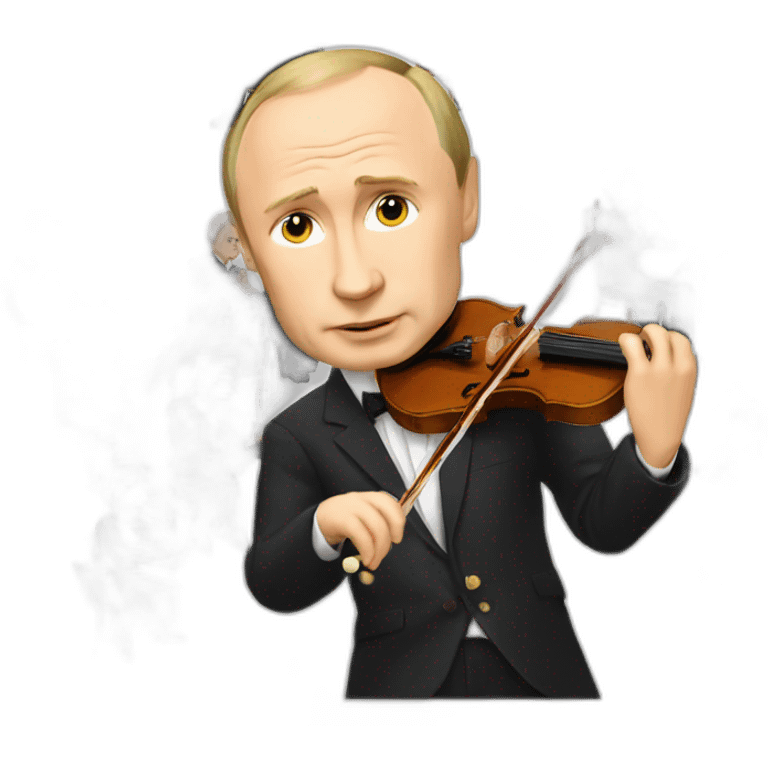 Putin playing orchestra  emoji