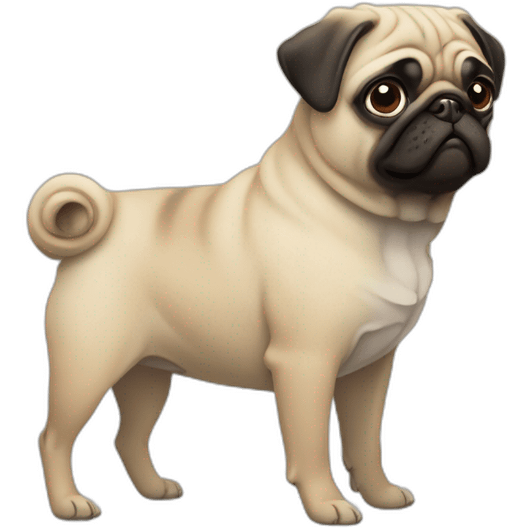 Pug emoji