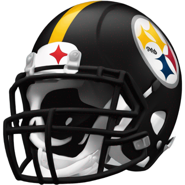 Pittsburgh Steelers helmet emoji