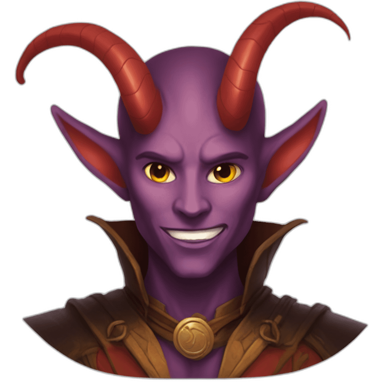 d&d tiefling sorcerer face emoji