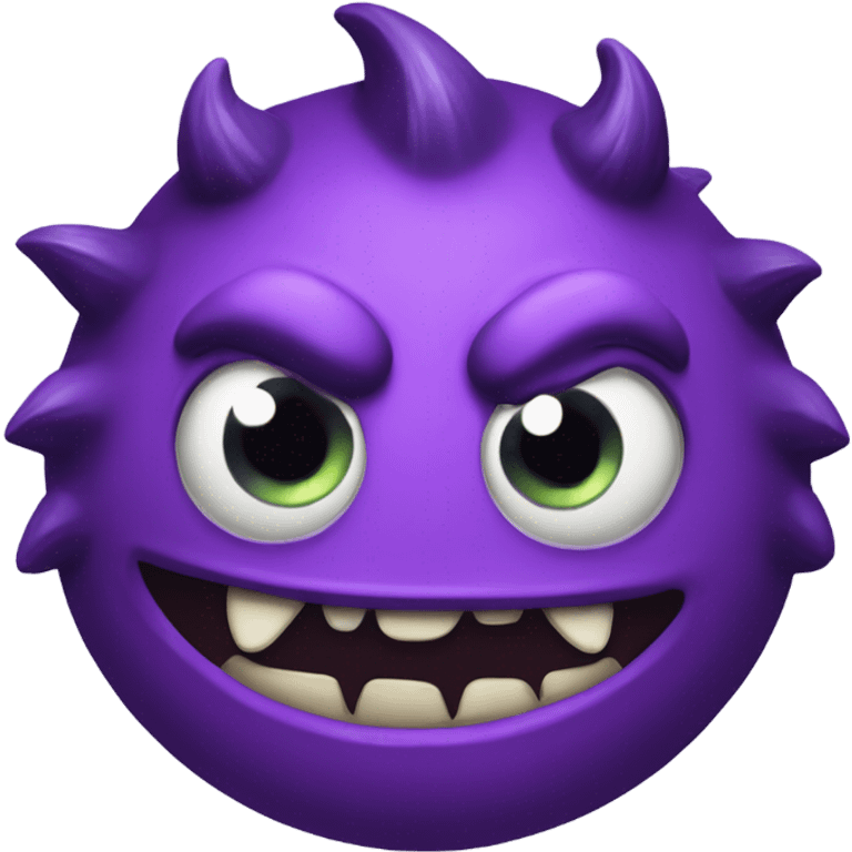 devious purple monster emoji