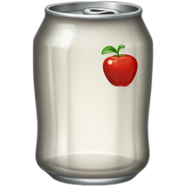 Vintage glass Diet coke emoji