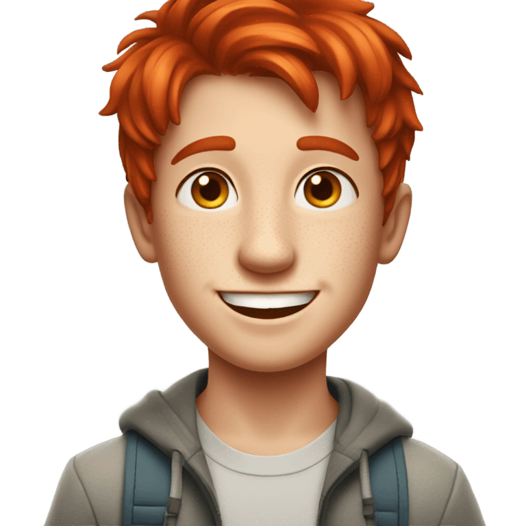 Redhead boy emoji