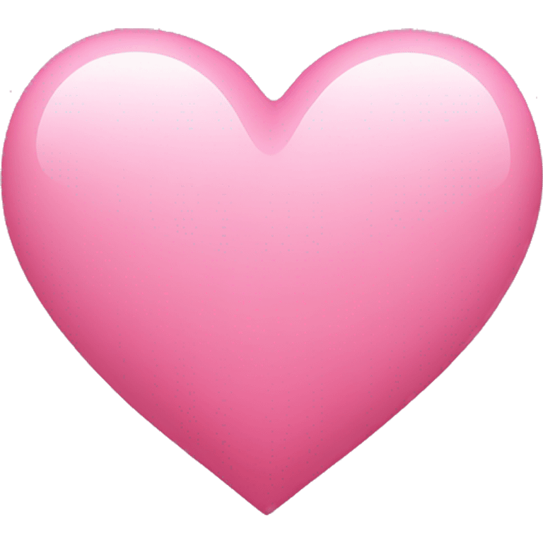 Pink heart  emoji