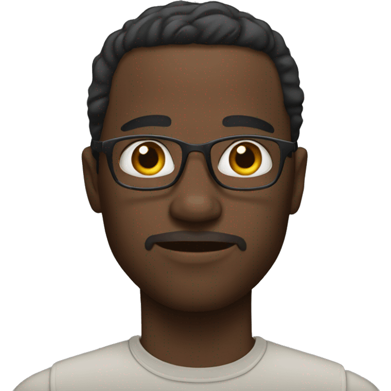 black man emoji