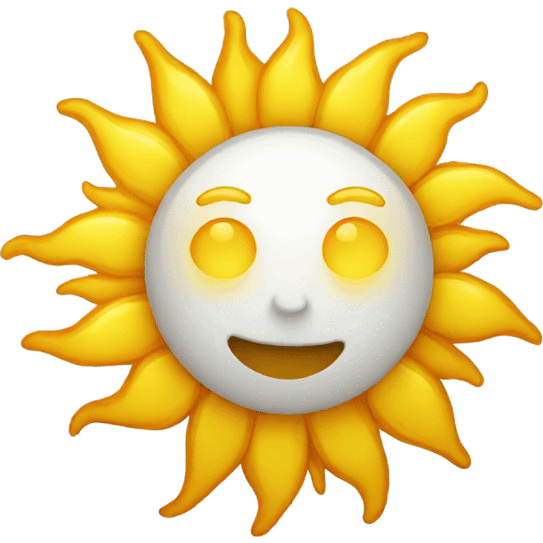 Sun emoji