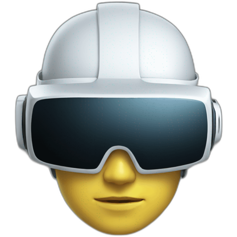 virtual reality helmet emoji