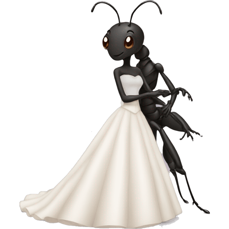 Ant, married emoji