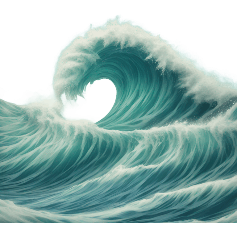 wave emoji