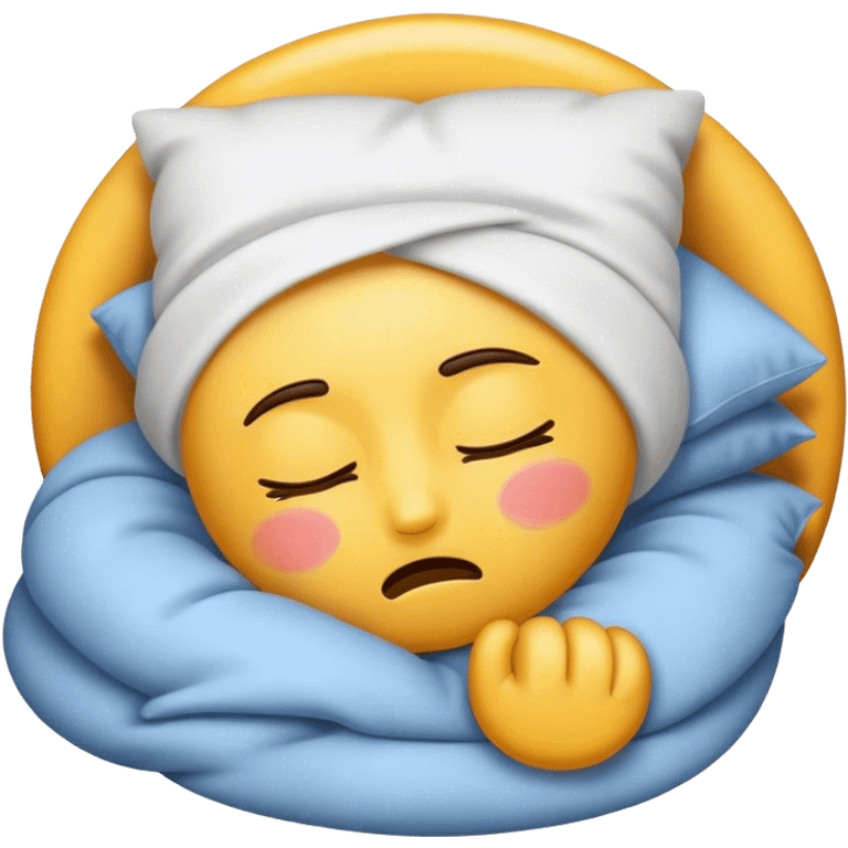 An emoji that is sleepy emoji