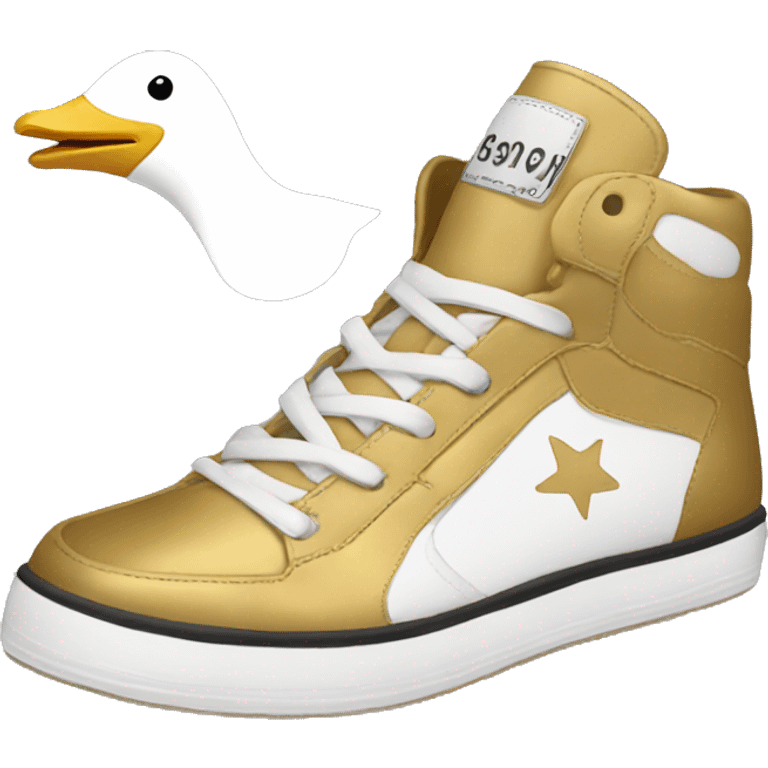 Golden goose sneaker emoji