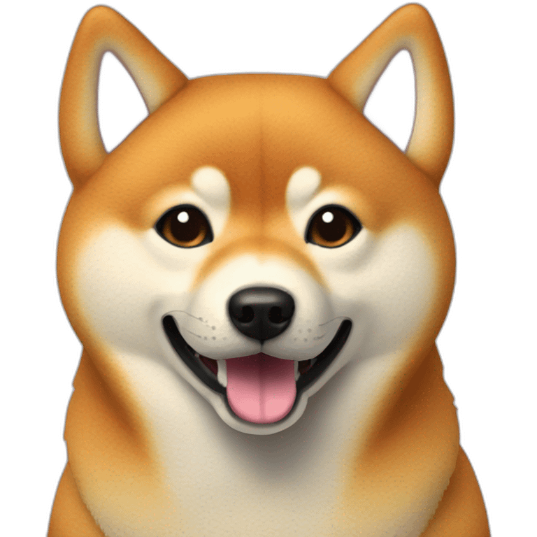 rose-textured shiba inu emoji