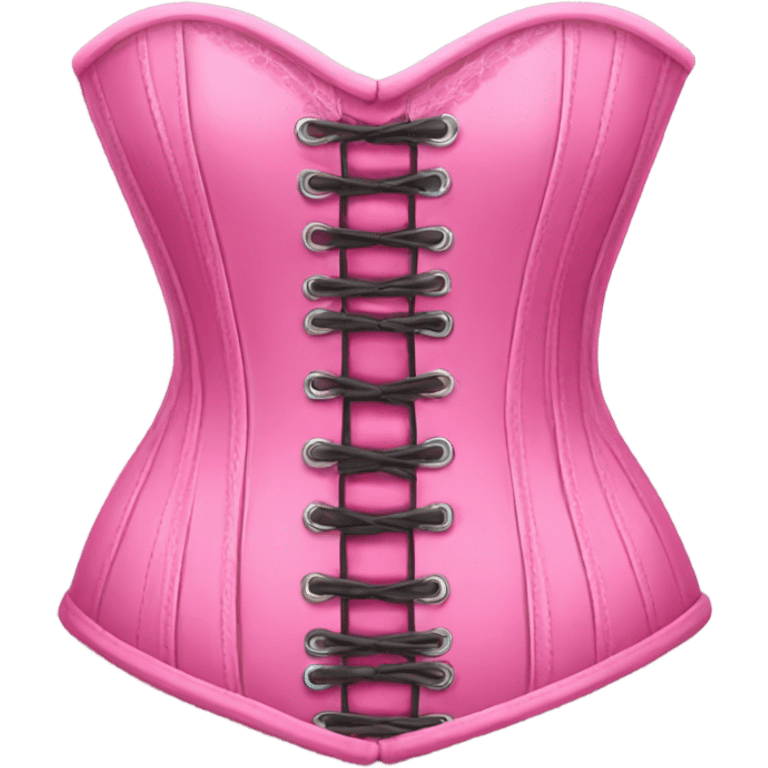 Pink Corset  emoji