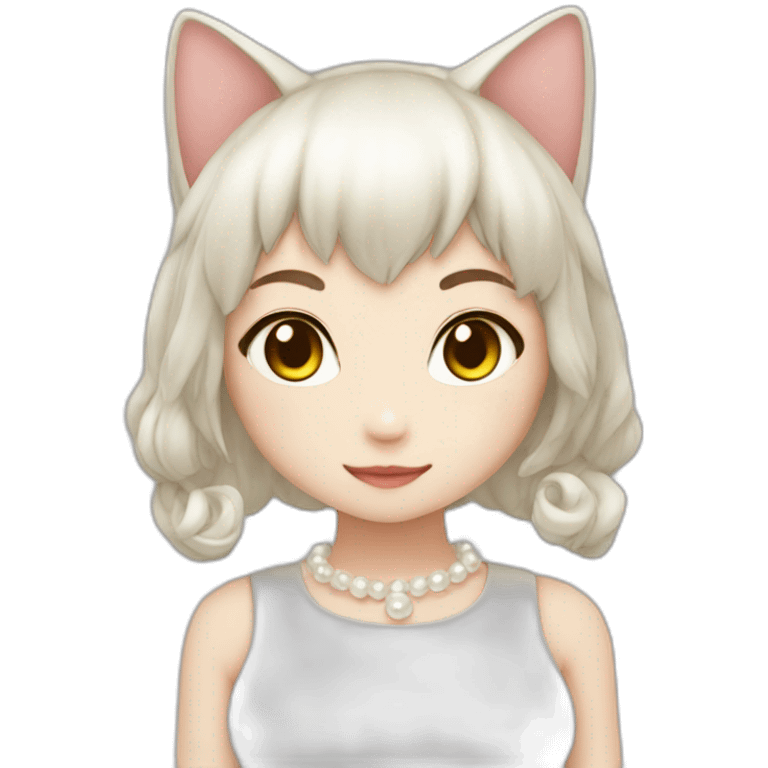 pearl neko girl emoji