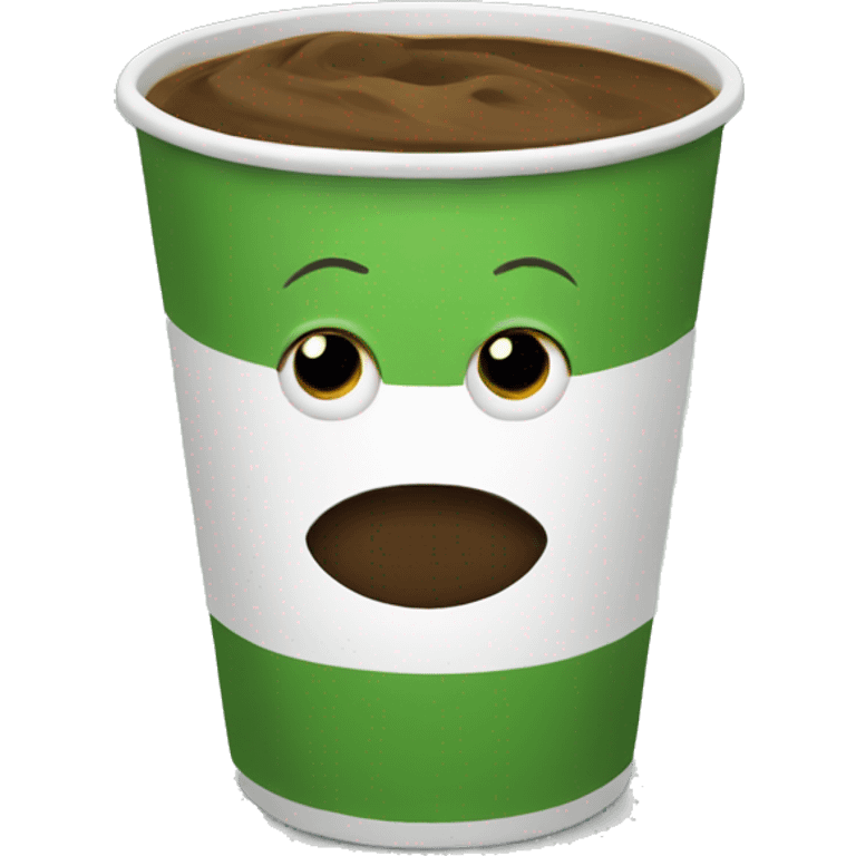 Green coffee  emoji