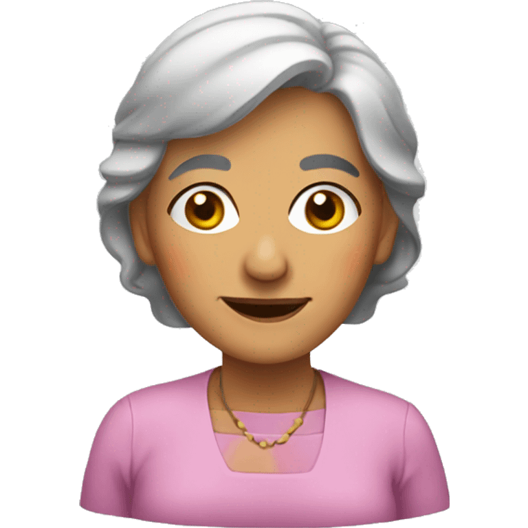 older hispanic woma emoji