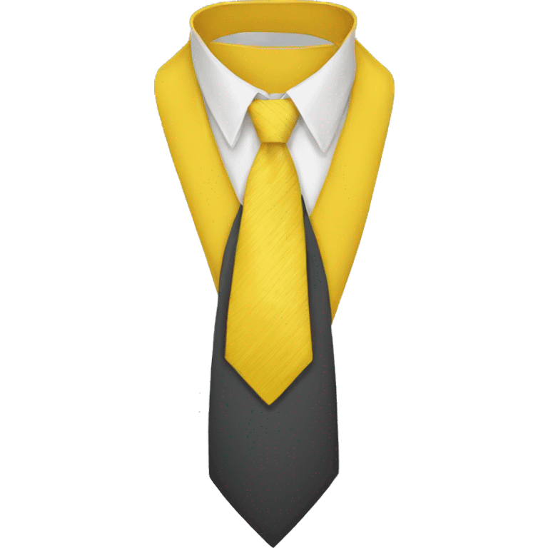 YELLOW TIE  emoji