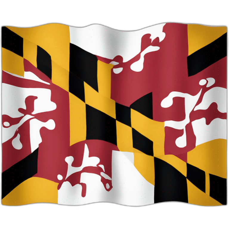 maryland flag emoji