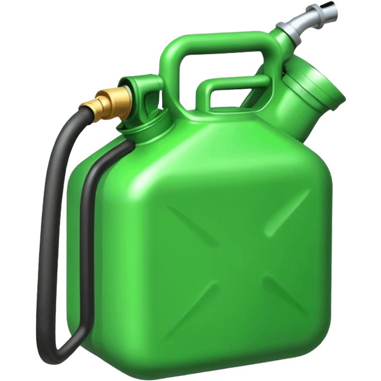 GREEN gas can emoji