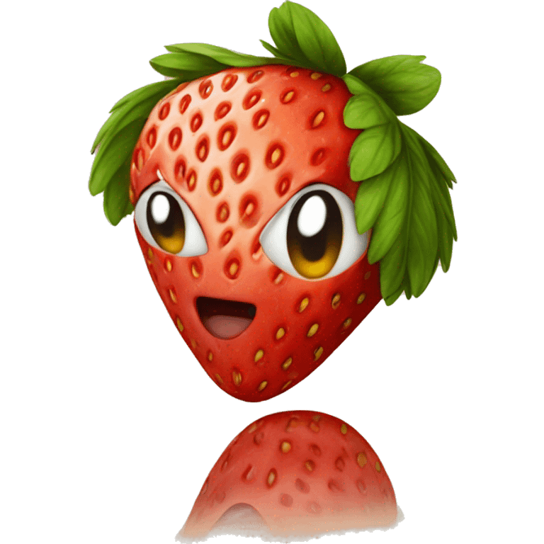 strawberry emoji