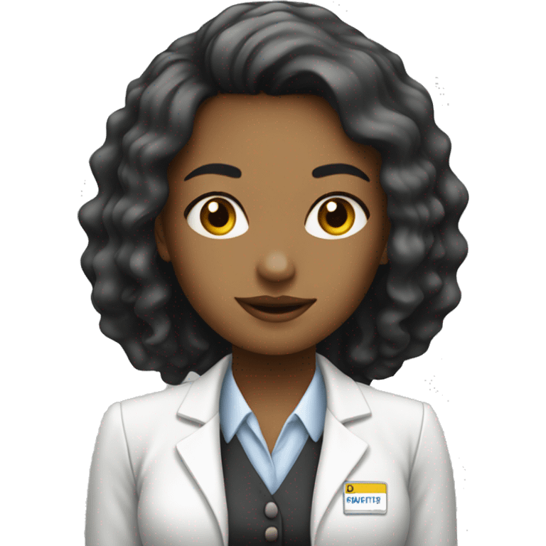 HR girl white compensation and benefit  emoji