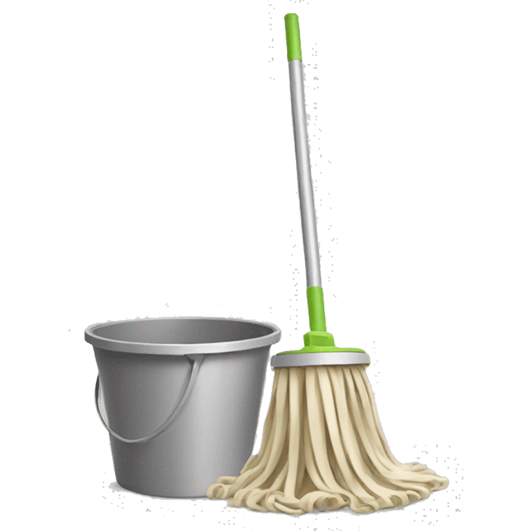 mop and bucket emoji