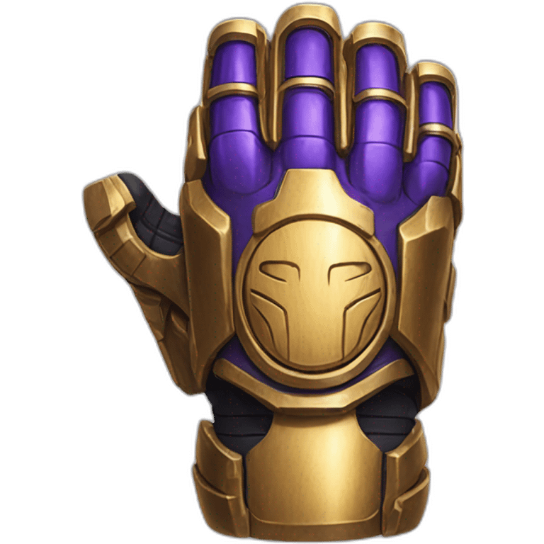 Thanos gauntlet emoji