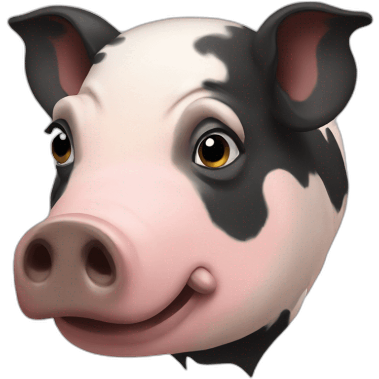 black-pig emoji