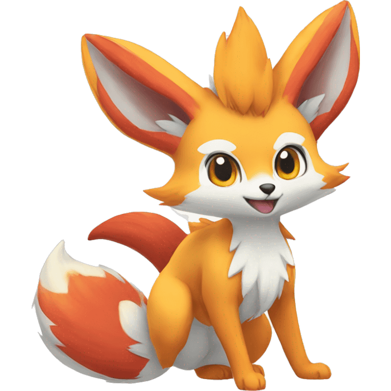  Fennekin-Quilava—Vulpix-Fakemon Full body emoji