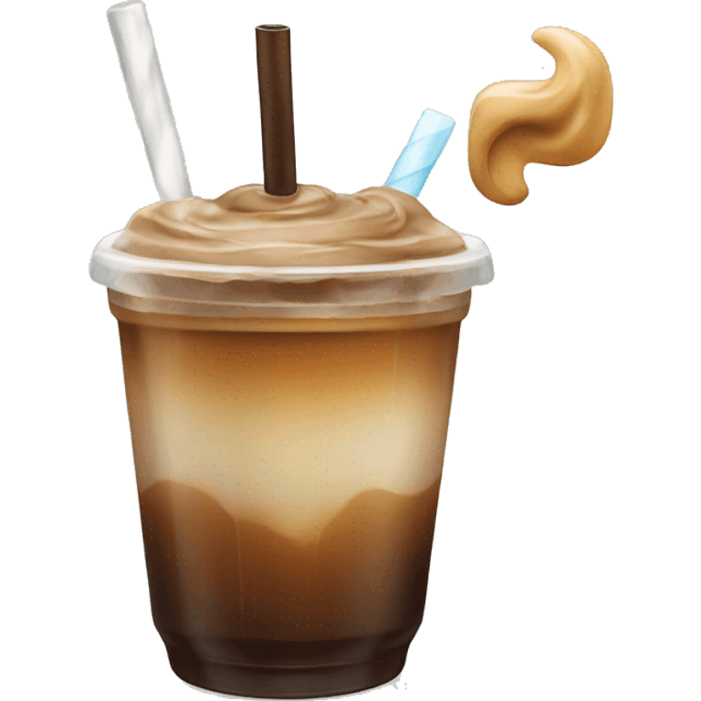 Iced coffee emoji