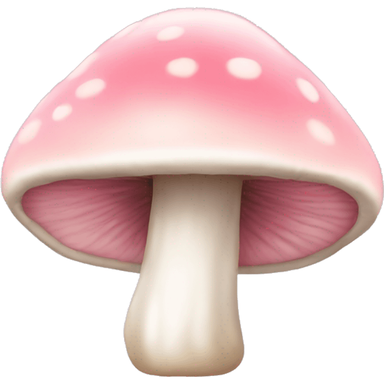 Light pink one mushroom emoji