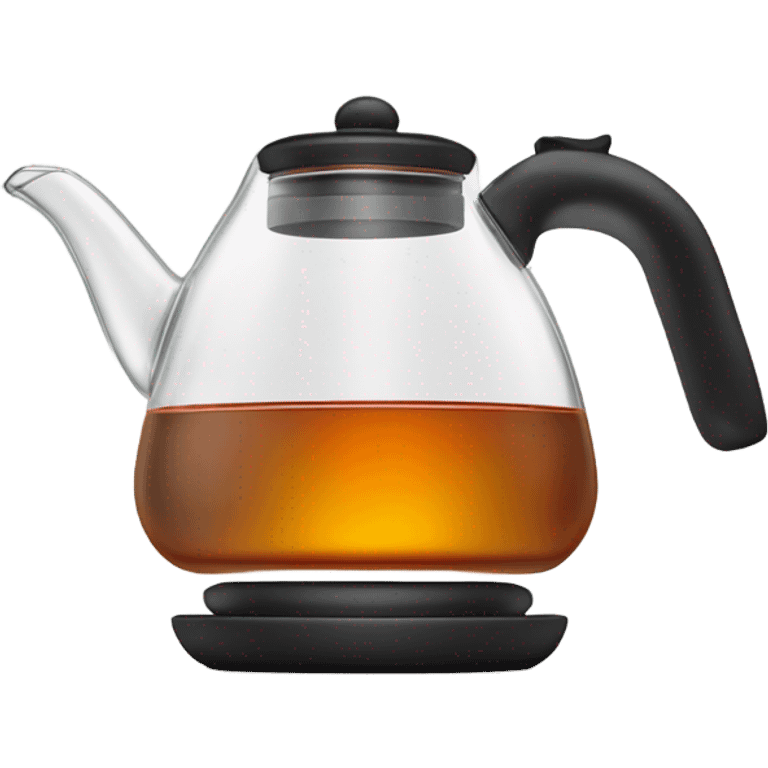 tea kettle with glass emoji