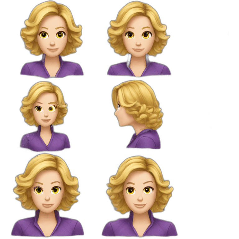 Elizabeth Banks ling hair real emoji