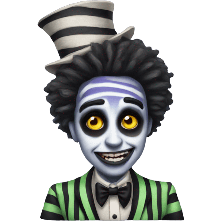 beetlejuice cute fun colors emoji