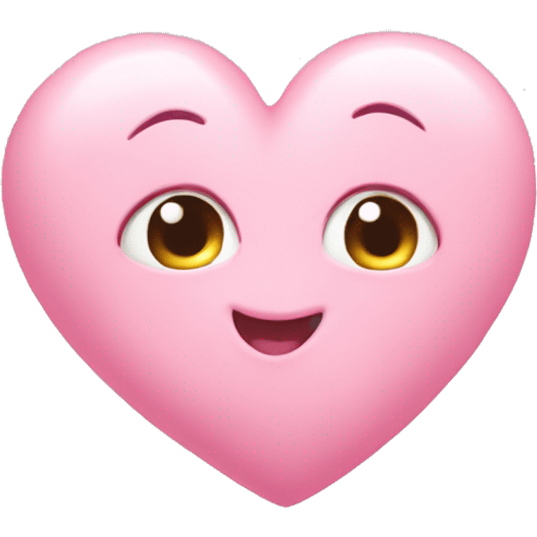 baby pink love heart emoji