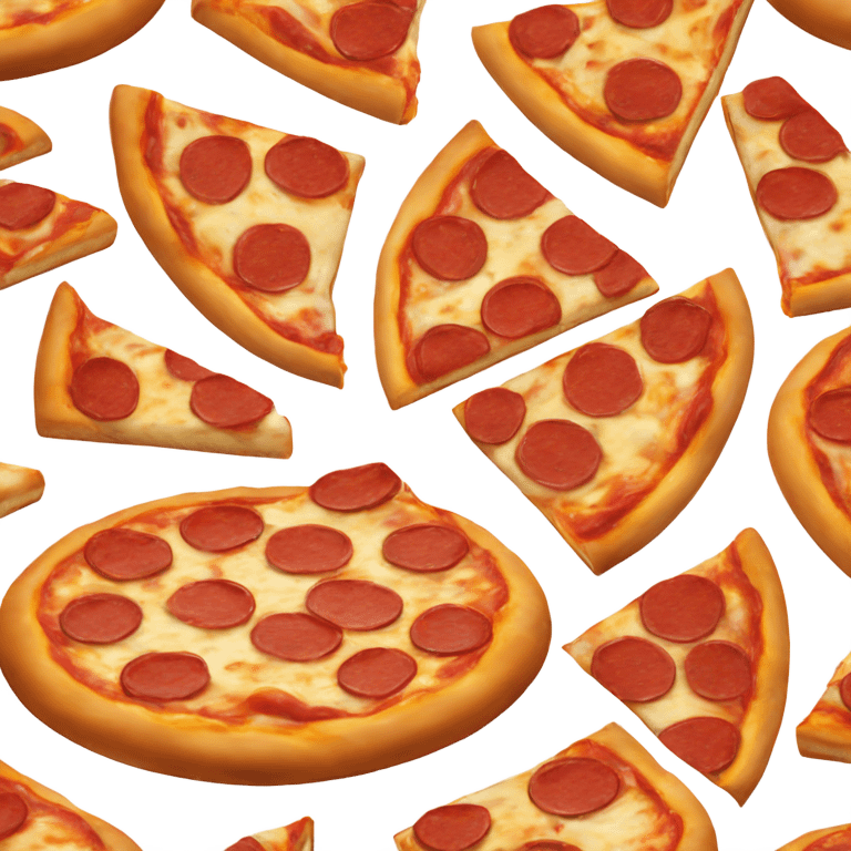 Pepperoni feast pizza emoji