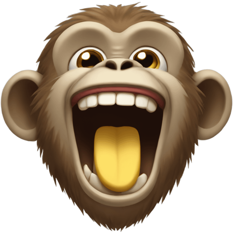 monkey laughing  emoji