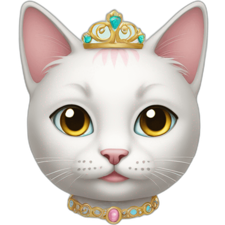 Princess cat emoji