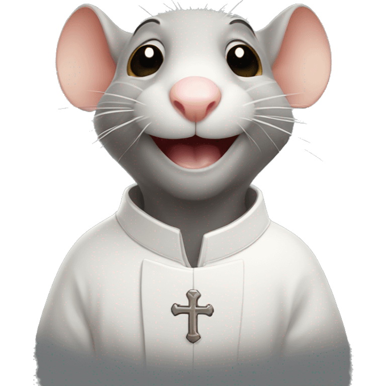 priest rat smilling  emoji