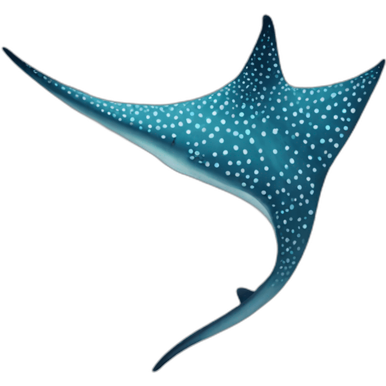 Eagle ray  emoji